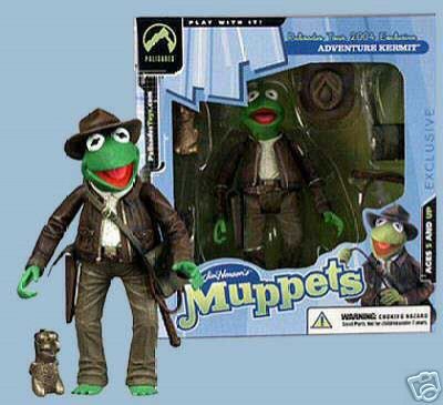 Childrens Toyshop  Toys : THE MUPPETS ADVENTURE KERMIT