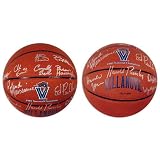 Villanova Wildcats 1985 Team Signed Autographed Commemorative Basketball