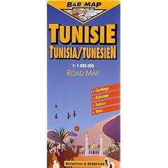Berndtson & Berndtson Tunisia Map (B&B Road Maps)