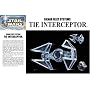 Star Wars TIE Interceptor Japanese Collectible 1/72-Scale Model Kit
