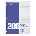 Mead Wide-Ruled Filler Paper, 200 Sheets (15200)