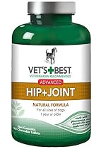 Vet's Best Advanced Hip & Joint Dog Supplements, 90 Chewable Tablets
