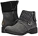 Rocket Dog Women's Tobie Suspect PU Herman Knit Motorcycle Boot