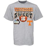 Tennessee Volunteers Ash 2008 NCAA Men's Basketball Sweet 16 T-shirt