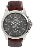 Tommy Hilfiger Multifunction Leather Strap Black Dial Men's watch #1710242