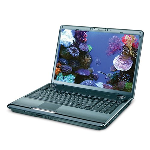 Toshiba Satellite P305-S8832 17-inch Laptop (2.0GHz Intel Core 2 Duo T5750 Processor, 3 GB RAM, 250 GB Hard Drive, DVD Drive, Vista Premium) Black image
