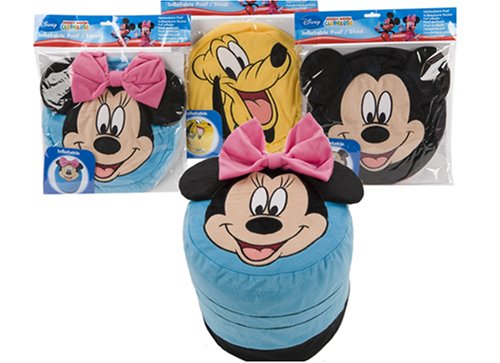 Buy DISNEY CLUBHOUSE, PLUSH INFLATABLE CHILDRENS POFFEE / STOOL, MICKEY MOUSE, PLUTO OR MINNIE MOUSE online at Discounted New and Used prices. Delivered to your door with Off-The-Bookshelf.