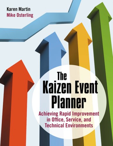 The Kaizen Event Planner: Achieving Rapid Improvement in Office, Service, and Technical Environments