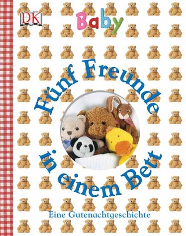 F�nf Freunde in einem Bett