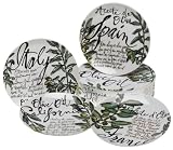 Rosanna Olive Oil Gift-boxed Dessert Plates, Set of 4