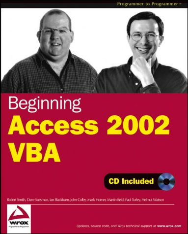 City Travel Guides Discounted  Books : Beginning Access 2002 VBA (Programmer to Programmer)
