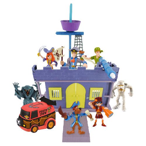 SCOOBY DOO Pirate Fort Playset With 7 Character Figures, Working Cannon & More! eBay