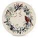 Lenox Winter Greetings Gold Banded Ivory China Salad Plate