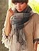 TOOGOO(R) 1PCS Fashion Womens Warm Winter Scarf Shawl Cotton Blend Long Soft Scarves Wraps (Blue)
