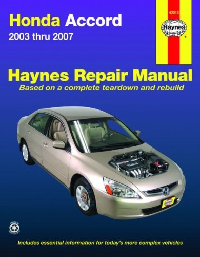 Honda Accord 2003-2007 (Haynes Repair Manual)
