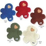 Grriggles 8-1/2-Inch Poly Berber Fleece Yukon Boy Dog Toy, Chocolate