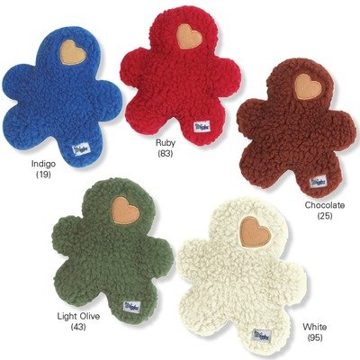 Grriggles 8-1/2-Inch Poly Berber Fleece Yukon Boy Dog Toy, Chocolate