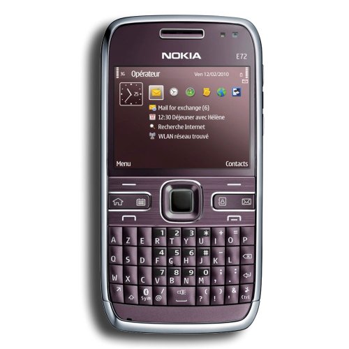 Nokia - E72 - Smartphone - GPRS - Bluetooth - Amethyst