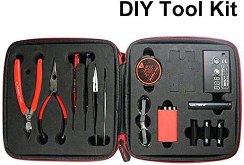 【6 in 1 Kit】USICIG® 2016 Updated Coil Master V2 DIY Tool Kit Wire Jig with Ceramic Tweezer&amp;Ohm Tester for RDA/RTA