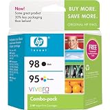 Original HP 95/98 Ink Cartridge Combo-Pack in Retail Packaging