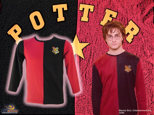 Childrens Toyshop  Toys : Harry Potter long sleeves Triwizard T-shirt - Size: Medium / Large - Harry Potter