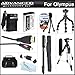 Complete Accessory Kit For Olympus Stylus SH-50 iHS, SH-50MR Digital Camera Includes Extended (1500mAh) Replacement LI-90B Battery + Ac/Dc Travel Charger + Deluxe Case + Micro HDMI Cable + 57