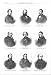18 Portraits New Members Parliament 1857