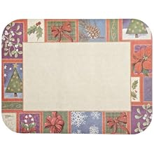 Dinex DXHR457I002 Paper Seasonal Recycled Tray Cover with Straight Edge/Round Corner, 12-1/2" Length x 16-1/2" Width, Size I (Case of 1000)