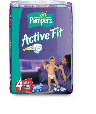 Pampers Active Fit nappies- for active babies