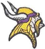 MINNESOTA VIKINGS 1 3/4" NFL Logo Embroidered PATCH