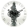 Moving Gear Wall Clock