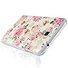 Mavis's Diary Bling Crystal Golden Butterfly Pink Flowers Hard Case for Samsung Galaxy Note3 Bundle with Clean Cloth, Screen Protector and Dust Plug - Pattern-1