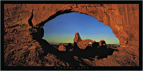 Cover image : Kunstdruck / Poster: Olivier Grunewald, Windows Arch, 100 x 50