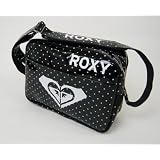ROXYロキシー エナメルショルダーバッグ 　ドット柄 ACTIVE GIRL S ( BBG125041)