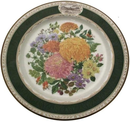 Royal Grafton c1989 The 1989 Chelsea Flower Show Plate Chelsea Autumn Glory RHS Plate CP1656