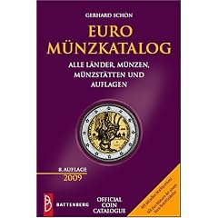 Euro M�nzkatalog 2009: Alle L�nder, M�nzen, M�nzst�tten und Auflagen