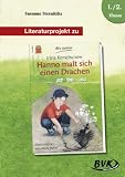 Produkt-Bild: Literaturprojekt Hanno malt sich einen Drachen: 1.-2. Klasse