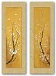 Cherry Blossom Set by Suzanna Mah Fong 36"x12" Art Print Poster