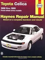 Toyota Celica Front Wheel Drive, 1986-1999