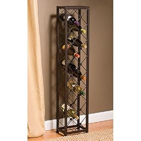 Iron 15 Bottle Wine Tower