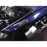 06-09 SUZUKI GSXR600: HOTBODIES RACING TURN SIGNAL MIRROR BLOCK-OFF SMOKE (SMOKE) by Hot Bodies Racing
