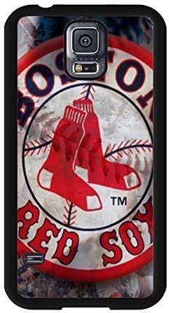 Samsung Galaxy S5 case Cool Design Boston Red Sox MLB Baseball Team Logo Sports for Men Design Hard Plastic Durable Accessories Protective Case Cover for Samsung Galaxy S5