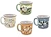 Ceramic Coffee Mug - 15 oz Retro Inspired Camping Mug - for Hot & Cold Drinks - Works as a Tea, Soup, & Coffee Mug - Stylish, Versatile, & Microwaveable Camping Coffee Mugs by Camp Casual
