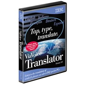 Viavoice Translator 1.0 Prog Pack Eng French Italian German Span