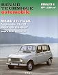 Rta Renault 4 TL et GTL : Fourgonnettes F4 et F6 jusqu' à la fin de fabrication. 956 et 1108 cm3