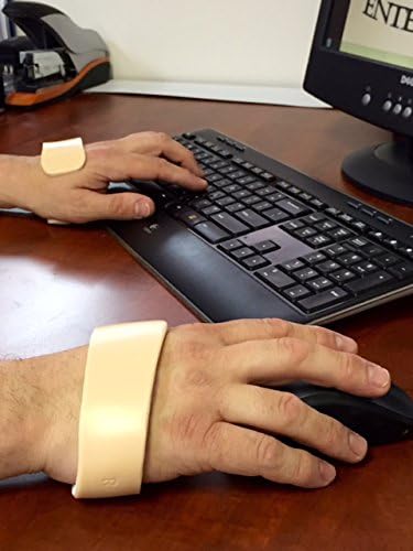 Top Enterprises PPP-MDLT-BEI Palm Pad Protector pair in beige medium