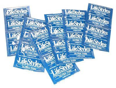 Lifestyles Ultra Thin Premium Lifestyles Latex Condoms Lubricated 24 condoms