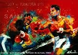 Muhammad Ali/Joe Frazier - "Thriller in Manila" - Large - Framed Giclee