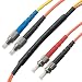 1M FC/ST Mode Conditioning (FC Side) Fiber Optic Cable (9/125-62.5/125)