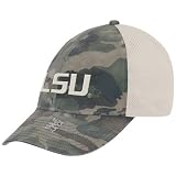 adidas LSU Tigers Camo Mesh Back Slouch Hat